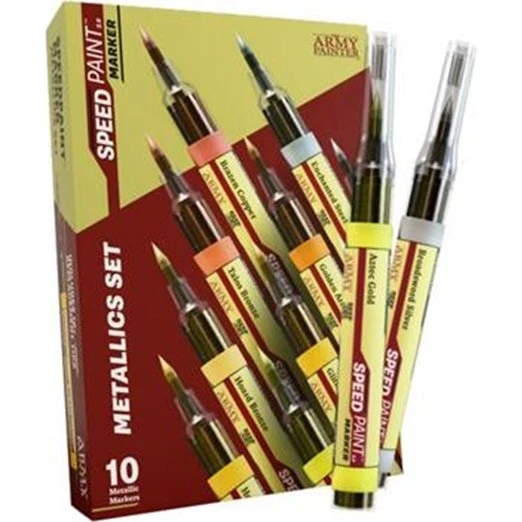 Army Painter Speedpaint Markers Metallics Set SM8002P