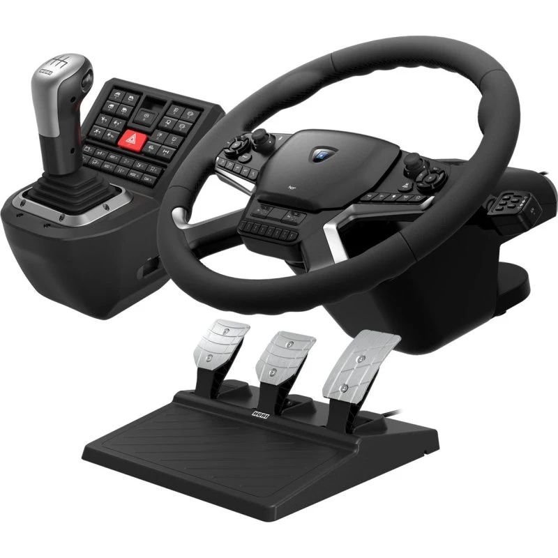HORI Force Feedback Truck Control System - Rat, Pedaler & Gamepad