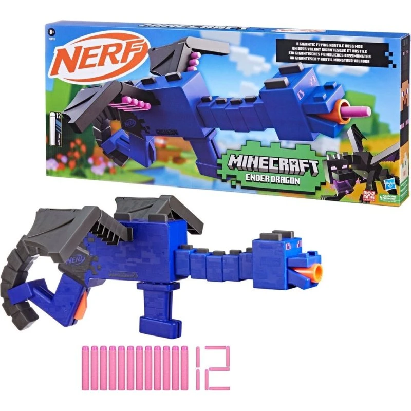 NERF Minecraft Ender Dragon Blaster – 4 pile
