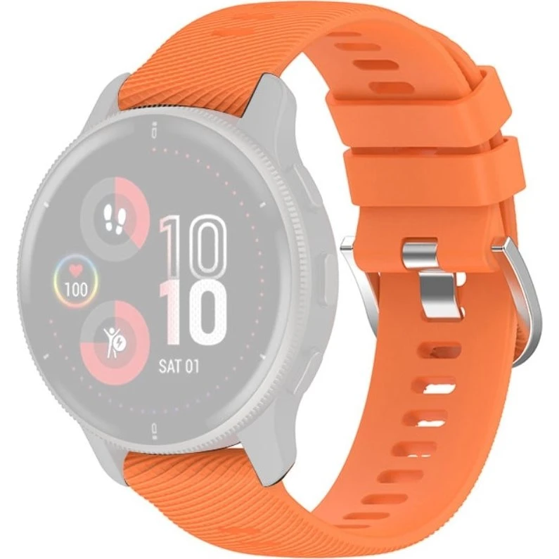 Garmin Forerunner 255S / Venu 2S Silikone Rem - Orange