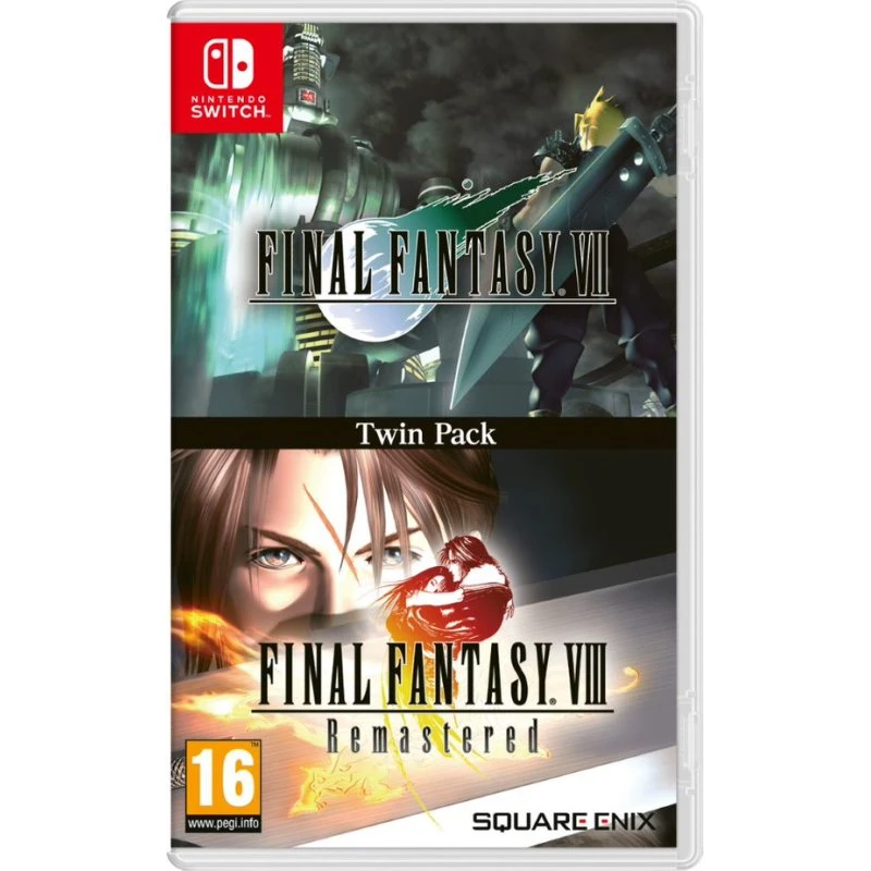 Final Fantasy VII & VIII Remastered Twin Pack - Nintendo Switch