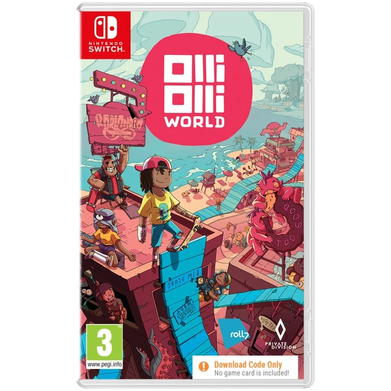 OlliOlli World (Kode i boks) – Nintendo Switch