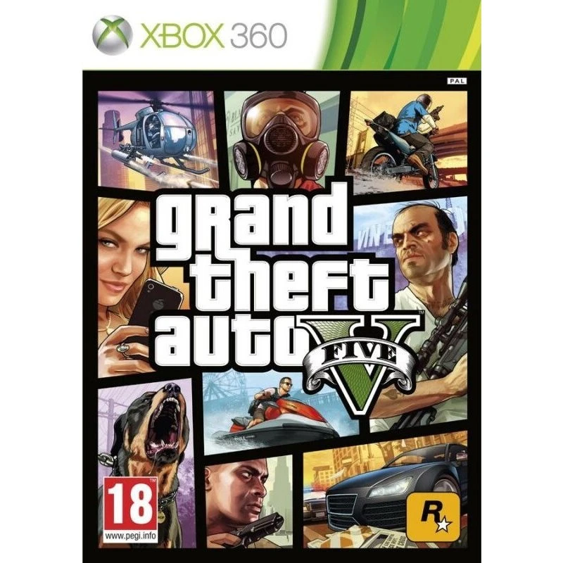 Grand Theft Auto V (GTA 5) til Xbox 360
