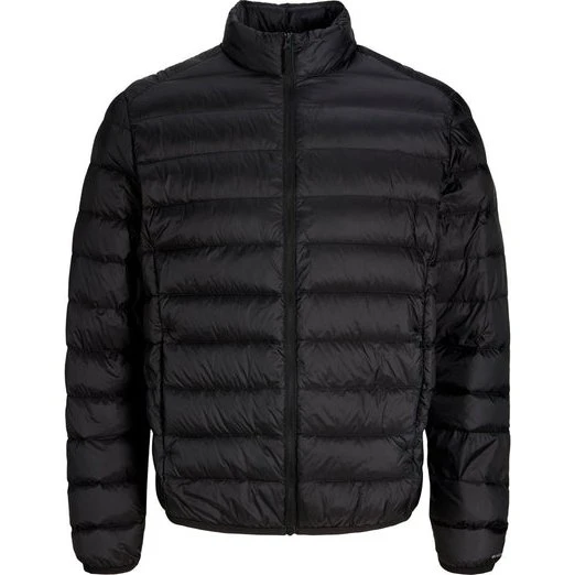 Jack & Jones Jjeberg Light Down Collar Puffer Jacket - Sort