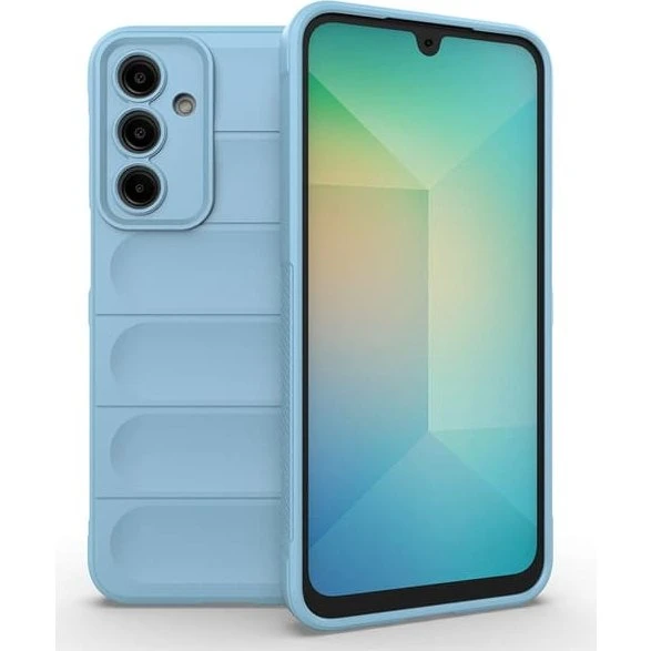 Samsung Galaxy A26 Cover - Blødt greb - Babyblå