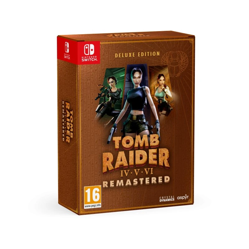 Tomb Raider IV–VI Remastered (Deluxe) – Nintendo Switch
