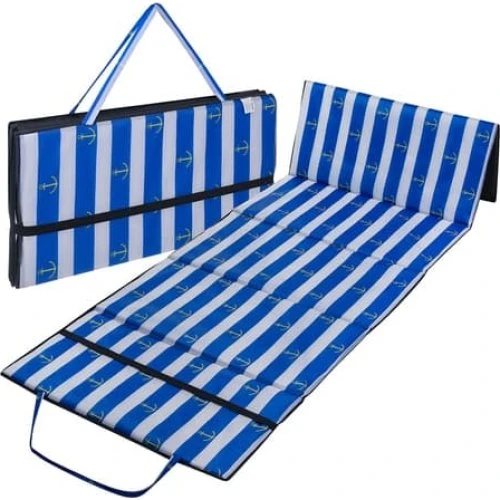 Trizand Rocky Strandmåtte - 192x66x1 cm - Vandtæt & Foldbar