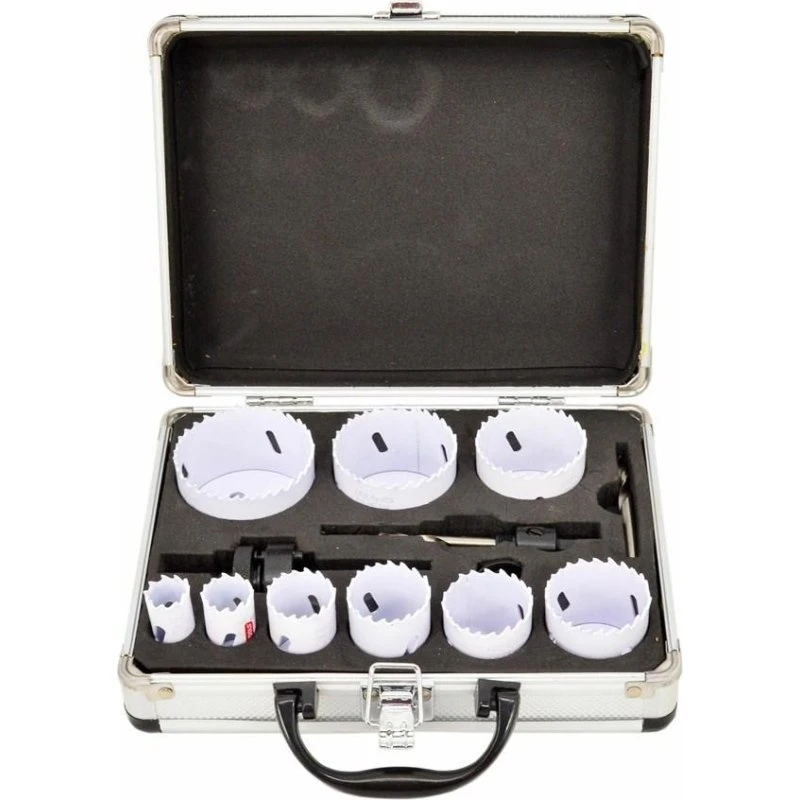 AWTOOLS Black Line Hulsavssæt 19-64 mm - 13 dele i bimetal