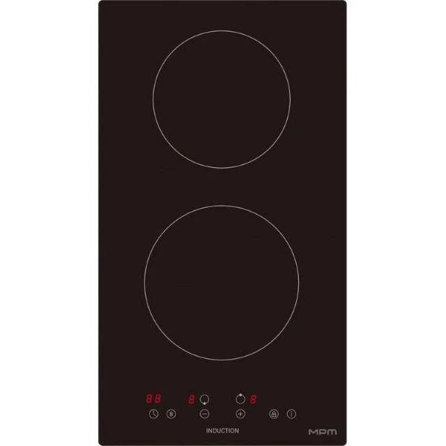 MPM MPM-30-IM-12/N Induktionskogeplade, 29 cm, sort