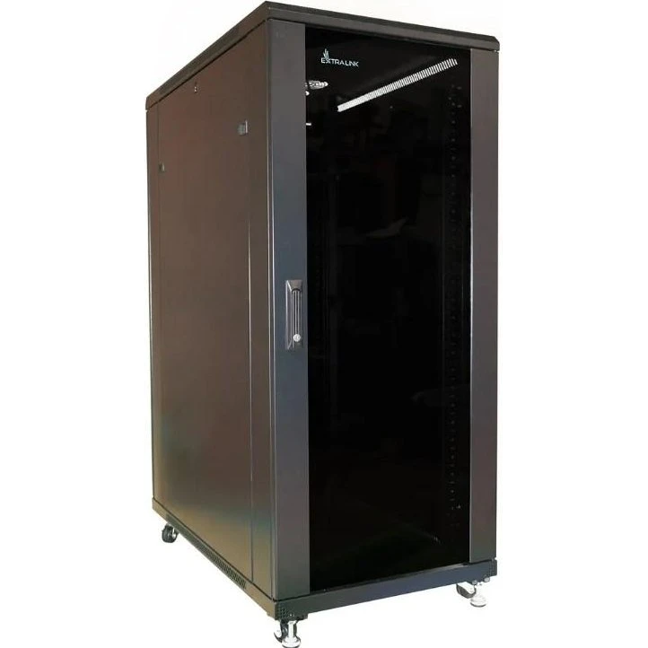 Extralink EX.14435 37U Rackskab 800x800 mm - Sort