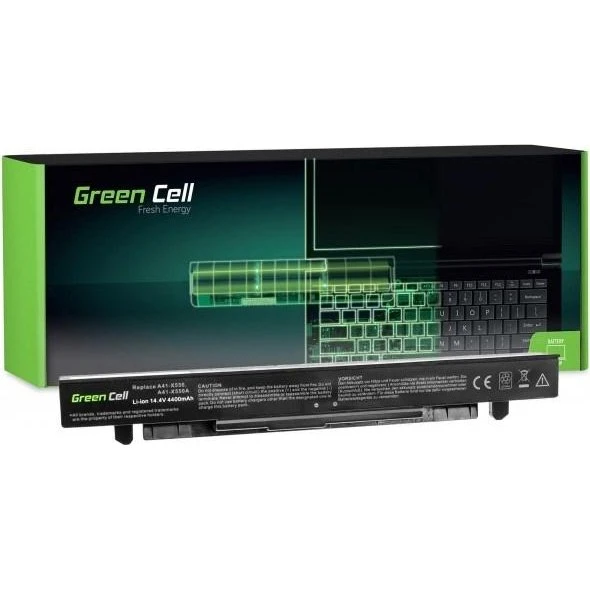 Green Cell AS68 Laptopbatteri til Asus - 4400 mAh - Sort