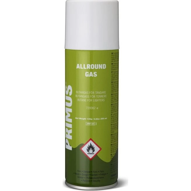 Primus Allround Gas til lighter, 135g - med 5 ventil adaptere