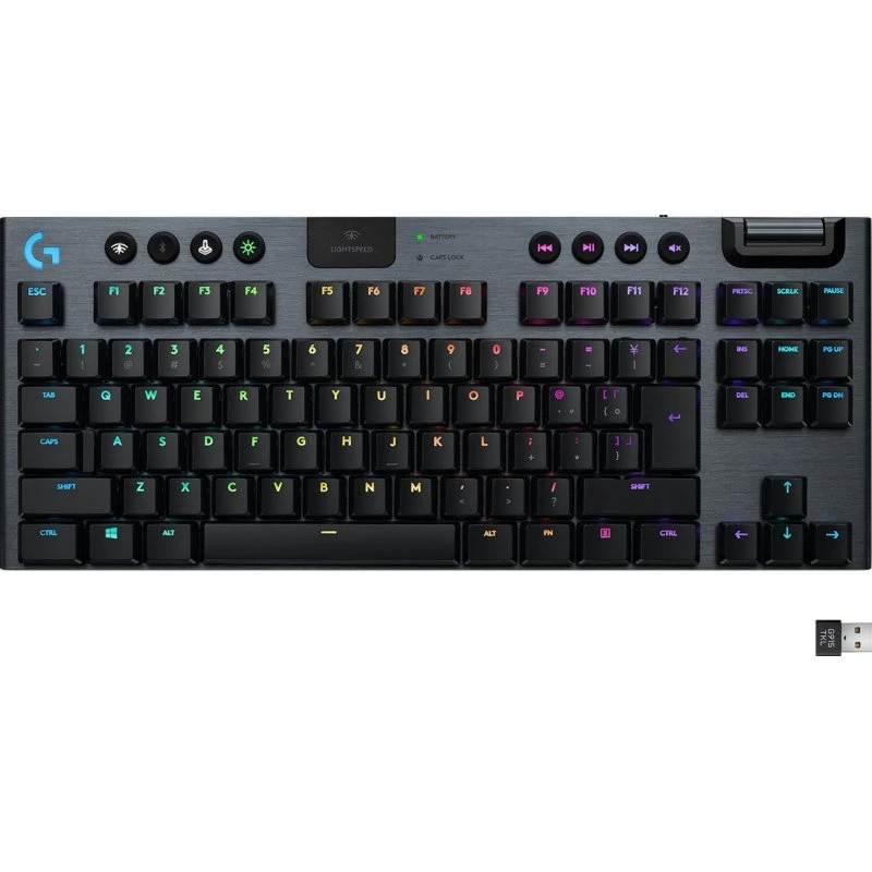 Logitech G915 TKL Trådløst Clicky Gaming Tastatur