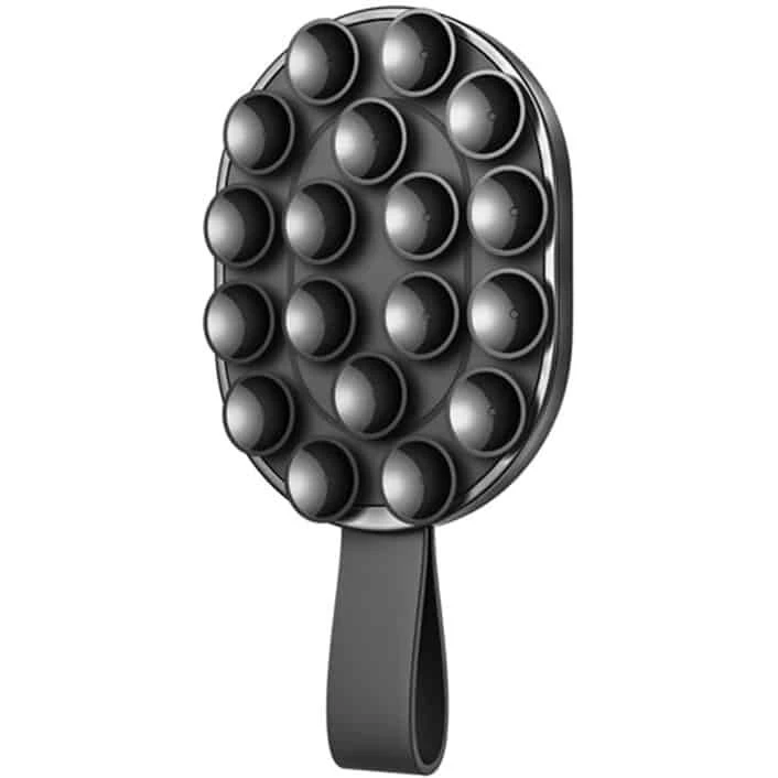 Joyroom JR-ZS393-S magnetisk sugekop-telefonholder, sort (4,7–7")