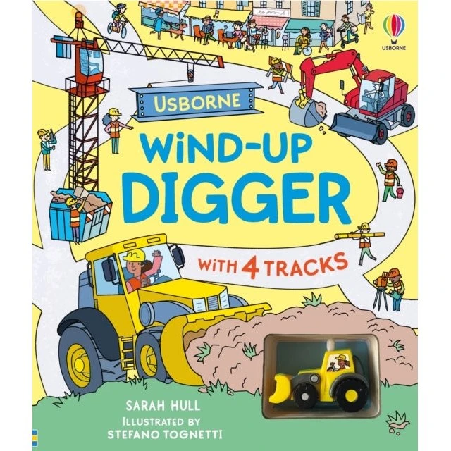 Wind-up Digger af Sarah Hull - Børnebog