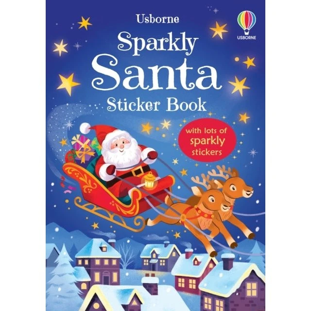 Sparkly Santa Sticker Book - Alice Beecham