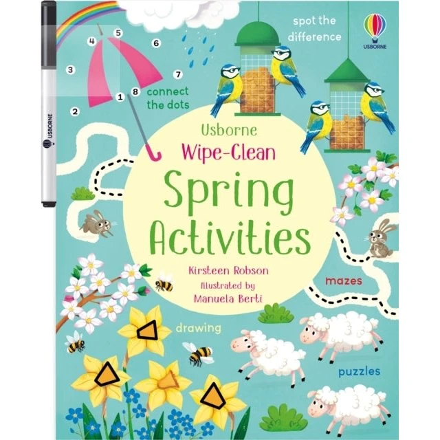 Wipe-Clean Spring Activities - Kirsteen Robson
