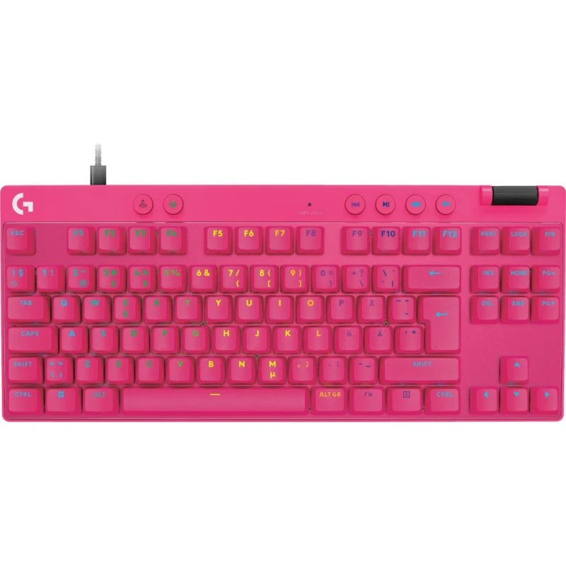 Logitech G PRO X TKL Rapid - Tenkeyless Gaming-tastatur