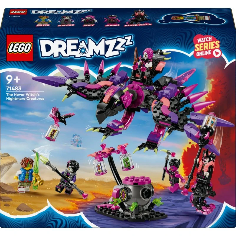 LEGO Dreamzzz 71483 – Aldrig-heksens Mareridtsvæsner