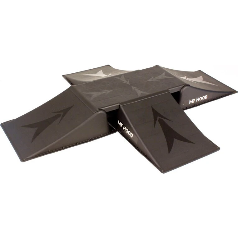 My Hood Mini Ramp 4-Way – Bærbar skaterampe