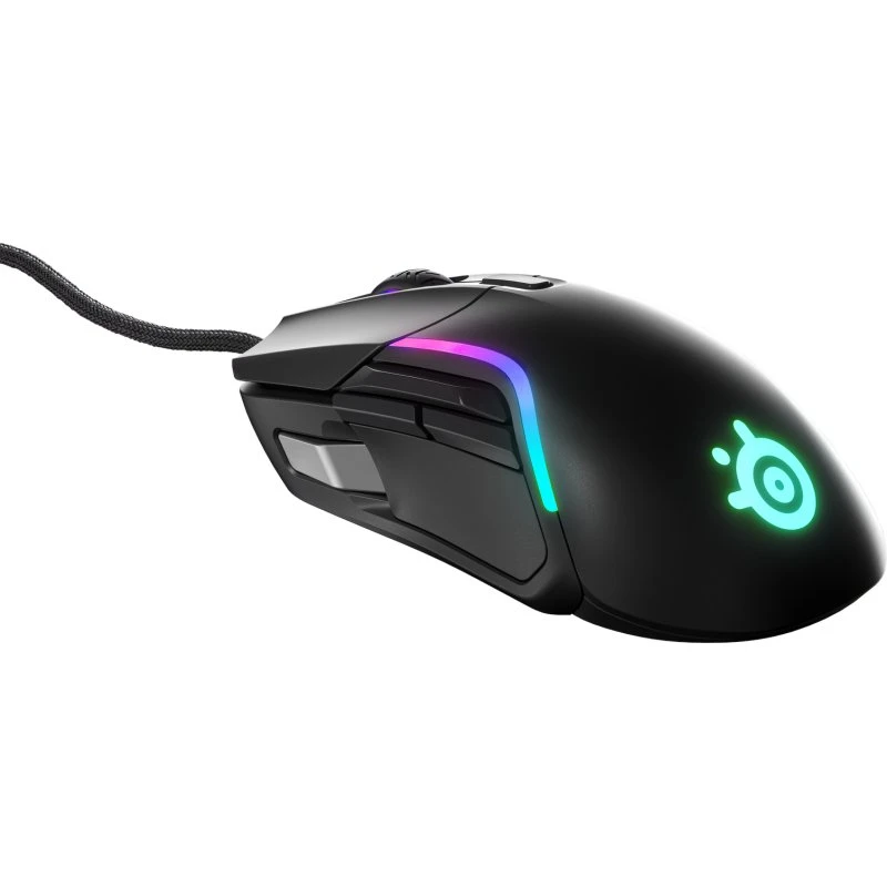 SteelSeries Rival 5 Gamingmus (USB-A, RGB, 9 knapper)