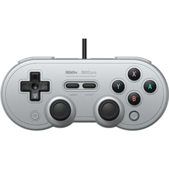 8BitDo SN30 Pro USB Gamepad – Gray Edition