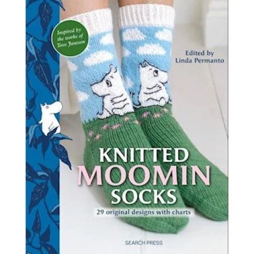 Moomin Knitted Socks - Strikkebog med 29 Fair Isle mønstre