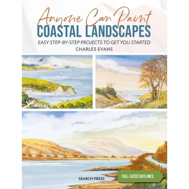 Search Press Anyone Can Paint Coastal Landscapes - Charles Evans