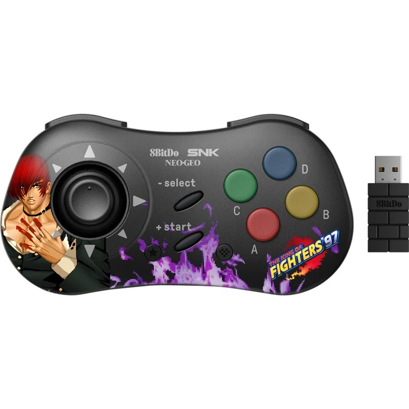 8BitDo NEOGEO Wireless Pad – Iori Yagami Edition