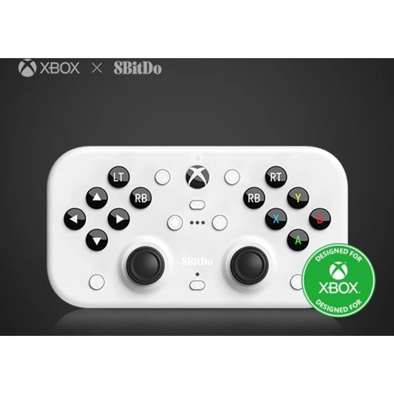 8BitDo Lite SE 2.4G Trådløs Controller - Hvid