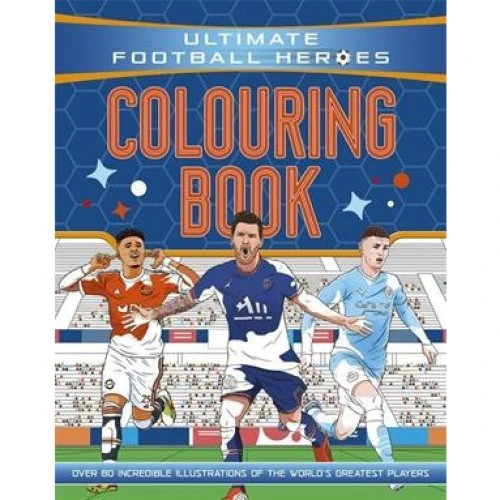 Studio Press Ultimate Football Heroes Colouring Book