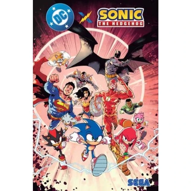 DC X Sonic the Hedgehog - Bog af Ian Flynn & Adam Bryce Thomas