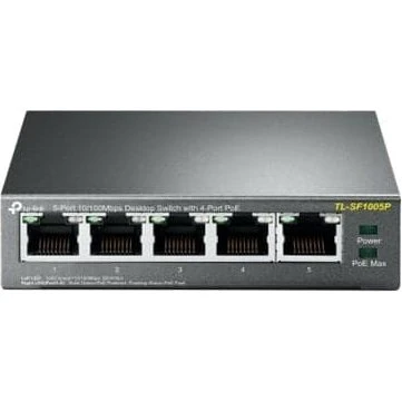 TP-Link TL-SF1005P 5-port 10/100 PoE+ (58W)