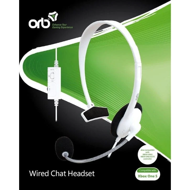 ORB Kablet Chat Headset til Xbox One S