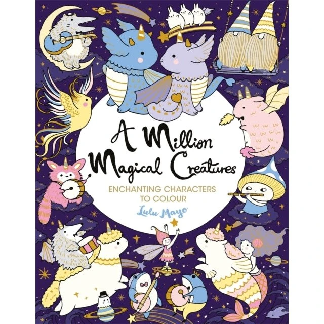 A Million Magical Creatures - Lulu Mayo - Farvebog