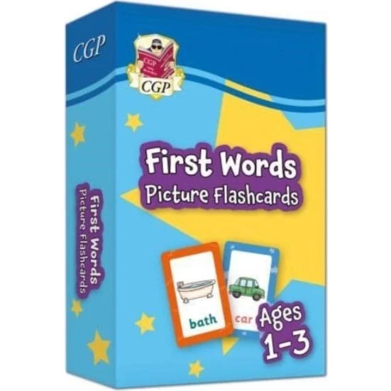 CGP First Words Picture Flashcards til børn (1-3 år)