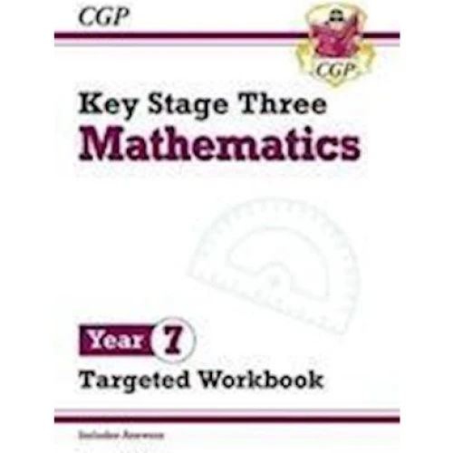 CGP KS3 Year 7 Maths Targeted Workbook (med svar)