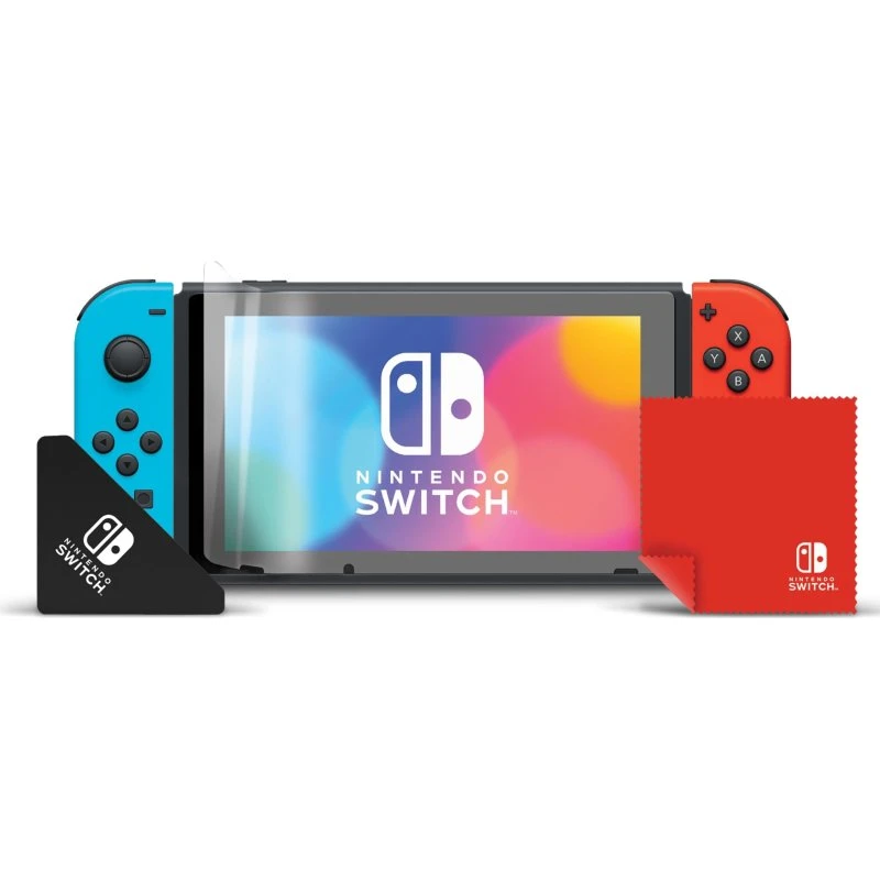 Skærmbeskyttelseskit til Nintendo Switch & OLED – 2 stk