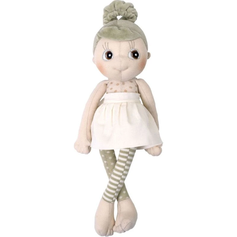 Rubens EcoBuds Iris – Håndsyet blød dukke