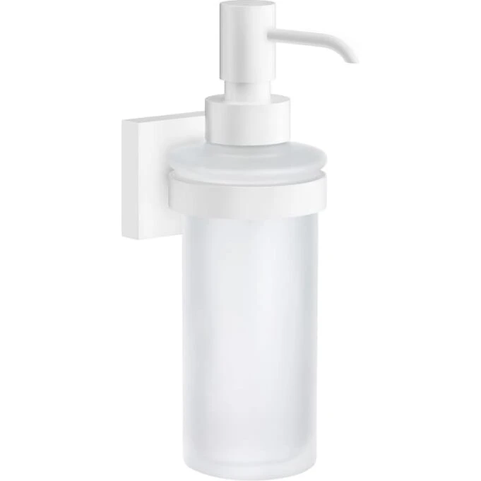 Smedbo House sæbedispenser mat hvid