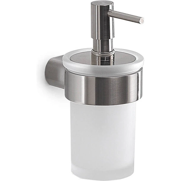 Hefe Piren sæbedispenser væg – børstet rustfrit stål