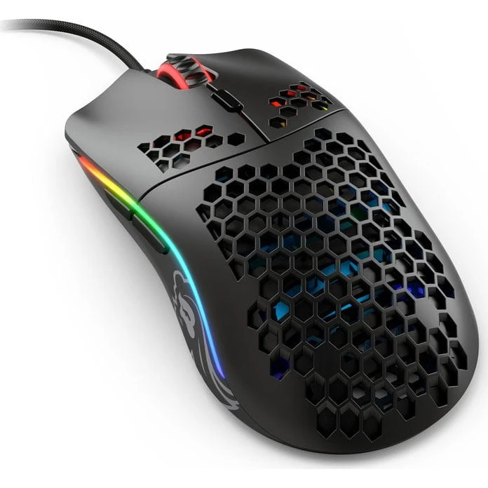 Glorious Model O- (Small) Mat Sort – Letvægts Gamingmus