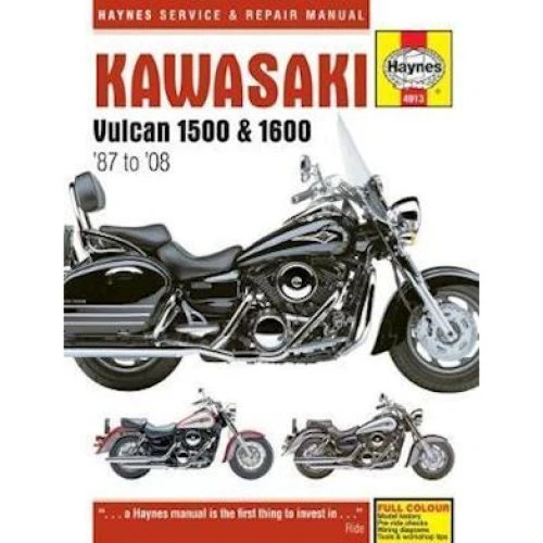 Haynes Reparationsmanual: Kawasaki Vulcan 1500 & 1600 (87-08)
