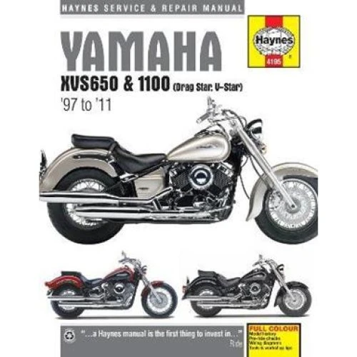 Yamaha XVS650 & 1100 Drag Star/V-Star Haynes Reparationsmanual