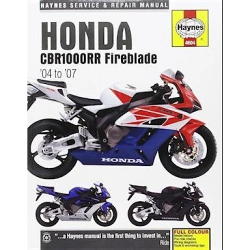 Honda CBR1000RR (04-07) Haynes Reparationsmanual