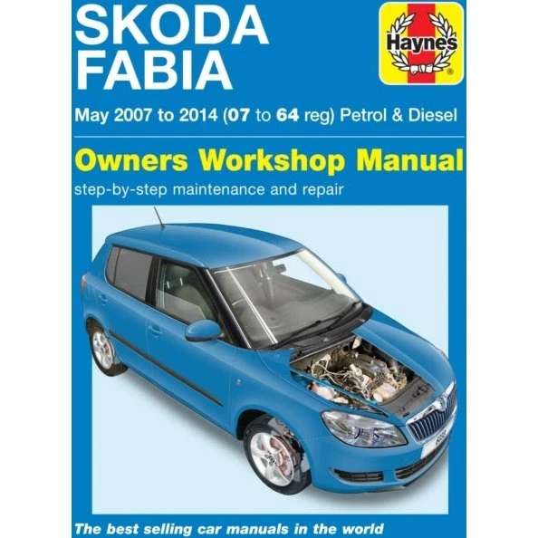 Skoda Fabia Petrol & Diesel (maj '07-'14) Haynes Manual