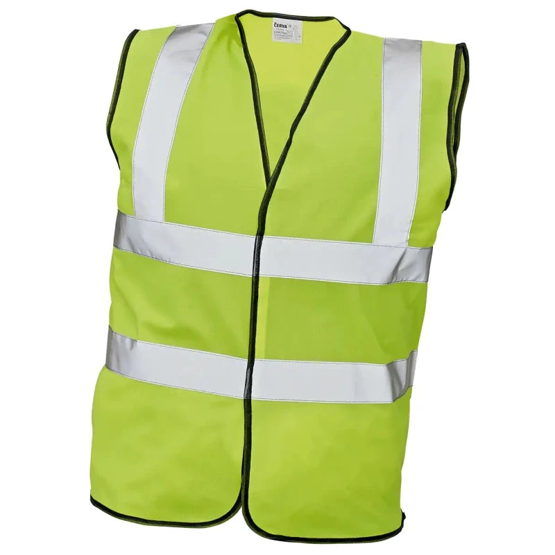 OS Cerva Lynx Plus Hi-Vis Sikkerhedsvest, Gul, M