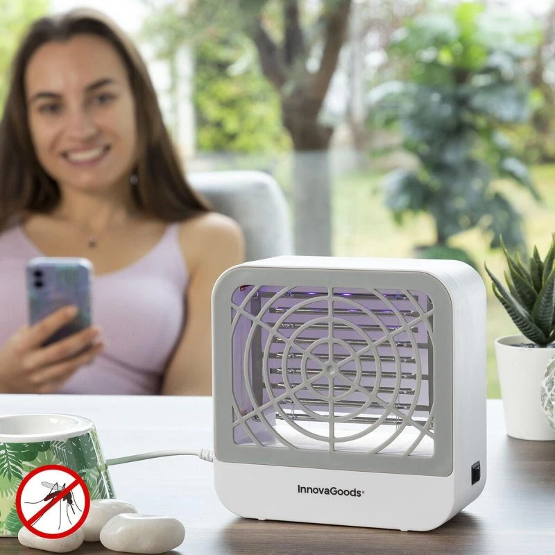 InnovaGoods KL Box Anti-myglampe med UV-lys & vægophæng