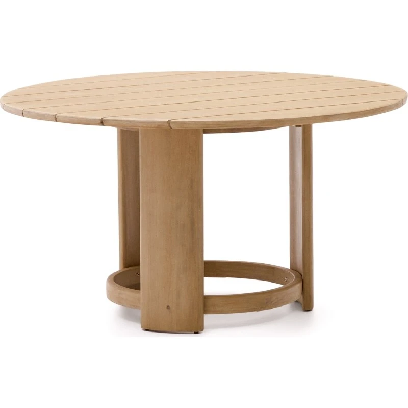 Kave Home Xoriguer Rundt Spisebord i Eukalyptus Ø140 cm