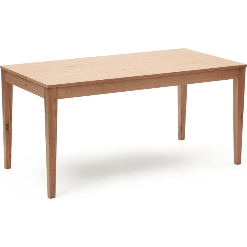Kave Home Yain Spisebord med udtræk - Egetræ 160-220x80 cm